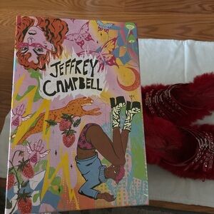 Jeffrey Campbell fur heels - SOLD